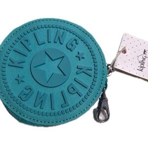 Kipling Breezy Turquoise Coin Pouch